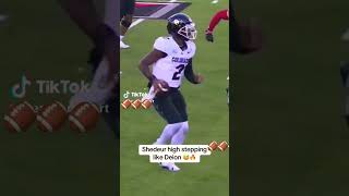 Shedeur high stepping like coach prime ShirreaEverett welloffmedia deionsanders [upl. by Matheny]