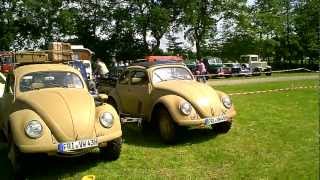 1940 s VW Beetle ex army Sahara 4x4 WW 2 Bockhorn Oldtimer Markt 2012 [upl. by Derreg]