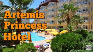 ARTEMIS PRINCESS HOTEL 4  Alanya Turkey 🇹🇷 [upl. by Hoppe]