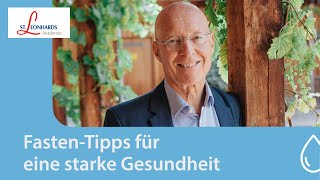 Dr Ruediger Dahlke Die besten FastenTipps aus meiner Praxis … [upl. by Aikar]