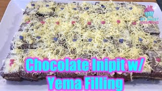 Chocolate Inipit with Yema Filling  mysweetambitions [upl. by Ahter333]