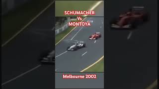 Schumacher Vs Montoya  Melbourne 2002 F1 [upl. by Alac839]