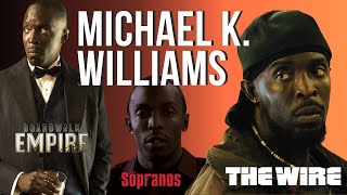 Legendary Michael K Williams on The Sopranos  The Wire  And Boardwalk Empire [upl. by Cris]