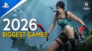 TOP 40 BIGGEST NEW Games coming in 2026 with Crazy NEXT GEN 4K Graphics [upl. by Zima220]