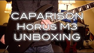 Caparison Horus M3 Pro Black Unboxing [upl. by Jody]