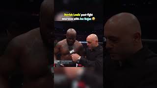 Derrick Lewis PostFight Interview With Joe Rogan [upl. by Anaxor]