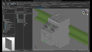 Eplan 2024 Автоматический выключатель с дополнительным контактом [upl. by Elin6]
