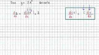 derivada de una constante por una variable [upl. by Sussman]