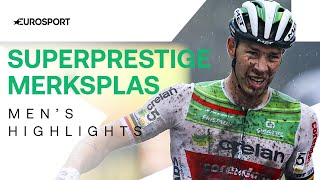 Superprestige Merksplas Highlights Laurens Sweeck amp Thibau Nys fight for glory in super finale 😮‍💨 [upl. by Anawaj395]