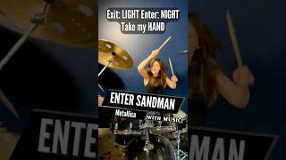 Metallica  Enter Sandman Drum Cover  Drummer Cam Played Live by Female Teen Drummer Lauren Young [upl. by Ettenaej764]