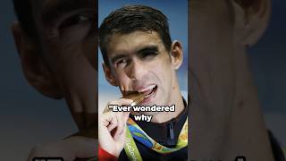 The Real Reason Behind Olympians Biting Their Medals [upl. by Aillij]