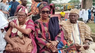 CHIEF MRS MUTIAT LADOJA BABA IFAYEMI ELEBUIBON OTHER DIGNITARIES LIVE WORLD EGUNGUN DAY IBADAN [upl. by Julia]