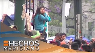 Paro en 8 vocacionales protestan contra porros [upl. by Crescentia]