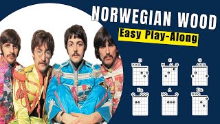 Norwegian Wood With Chords Lyrics amp Timing [upl. by Anyaled]