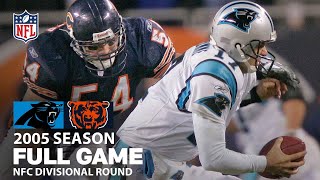 FULL GAME Carolina Panthers vs Chicago Bears  NFL 2005 Season NFC Divisional Round [upl. by Euseibbob711]