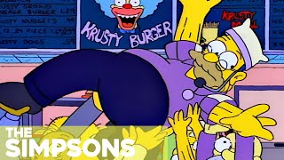 Abe Simpsons quits Krusty Burger [upl. by Odraleba744]