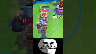 Giant Skeleton  Clone players be like 🗣️ clashroyalehighlights [upl. by Arundel]