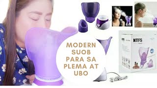 Modern Suob gamit ang facial steamer [upl. by Trammel]