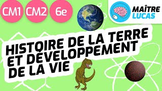 Histoire de la Terre et développement de la vie CM1  CM2  6ème  Cycle 3  Sciences et technologie [upl. by Sedrul285]