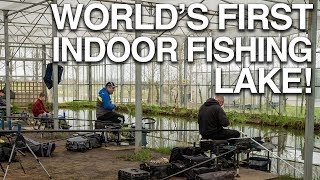 Worlds First Indoor Fishing Lake Cast North West [upl. by Cuhp]