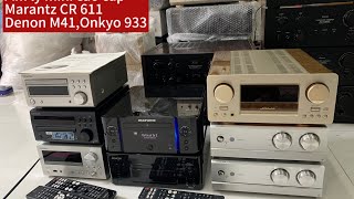 ĐÃ BÁN HẾT Ngày 2211 Onkyo 933Marantz CR 611Bose Denon M41…Zalo em Vũ 0352876319 [upl. by Eboj85]