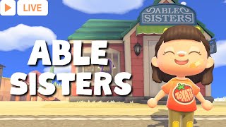 🔴 Working On Ables Sisters Area  Western Farmcore Island  Animal Crossing New Horizons  ACNH [upl. by Rodmun88]