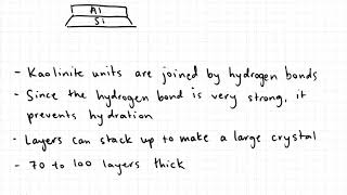 33 Kaolinite Montmorillonite Illite [upl. by Pogue927]