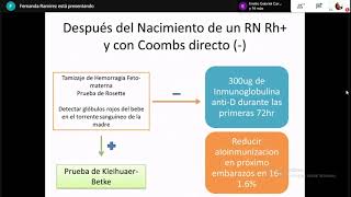 Isoinmunización materno  fetal [upl. by Heyer964]