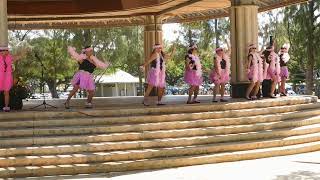 2024 AUG 11 Na Hula Kapiolani Park 9 Stage Right Hula Rockin Mama [upl. by Ahsha]