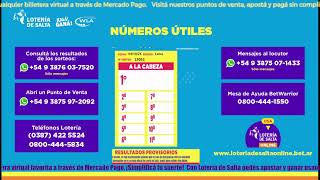 SORTEO VESPERTINO 04102024 [upl. by Akfir]