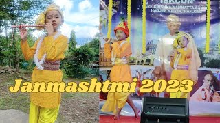 Dance Performance by Lakshya Janmashtami 2023 ISKCON MANDIR Haflong [upl. by Telrahc337]