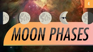 Moon Phases Crash Course Astronomy 4 [upl. by Ssepmet]