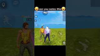 Can you notes this in free fire 😆 shorts [upl. by Atsirk]