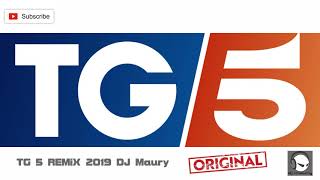 Sigla TG5 REMIX 2019 DJ Maury original [upl. by Yecats]