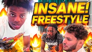 Adin iShowSpeed amp Prime FREESTYLE on Stream 🔥🔥 [upl. by Fuld]