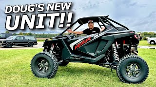 ANOTHER RZR Dougs new TURBO R Maverick R DUNES rip [upl. by Annaxor]