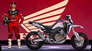 2025 NEW HONDA SUPERMOTO CRF 1100L AFRICA TWIN SM INTRODUCED [upl. by Ahsote]