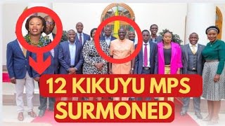 EXCLUSIVE  12 Kikuyu MPs Surmoned by Ruto as Uhuru Birthday Frenzy PainsI Wamuchomba Skips [upl. by Bekha]