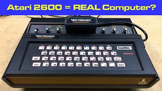 I turned my Atari 2600 into a REAL COMPUTER with a SpectraVideo CompuMate [upl. by Hermann125]