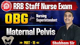 OBG  Maternal Pelvis TypejointsLigamentlandmarks RRB Nursing Superintendent Class 15 [upl. by Albina]