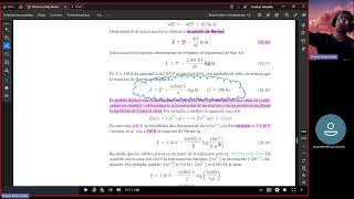 Sección 206  Potenciales de Celda NO Estándar  Tutoría 8  Química 2  3C2024 [upl. by Nnel]