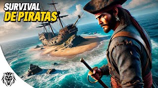 NOVO JOGO DE SOBREVIVÊNCIA DE PIRATAS  IFSUNSETS [upl. by Kanter]