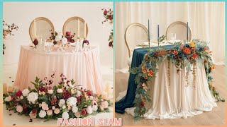 Wedding Head Table DecorPremium Flowers Decor Ideas For Weddings [upl. by Arielle609]