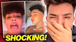 James Charles FINALLY Reacts To His Tape Getting L3aked disgusting [upl. by Eiramacissej]