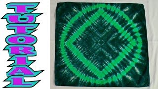 How to Tie Dye an NA logo Square inside a circle Full Tutorial 8 [upl. by Gerstner]