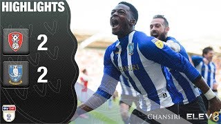 Rotherham United 2 Sheffield Wednesday 2  Extended highlights  201819 [upl. by Fitton210]