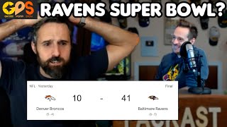 The Ravens Embarrassed The Broncos Grossi Perna Show [upl. by Sherborn]