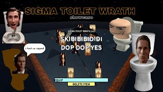 Sigma Craftwars  SIGMA TOILET WRATH Showcase mewing rn irl [upl. by Arvonio]