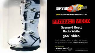 Gaerne G React White Boots [upl. by Annoeik594]