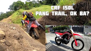 CRF150L REVIEW AFTER 1 MONTH OF USE  CRF 150L TRAIL RIDE [upl. by Bertsche242]